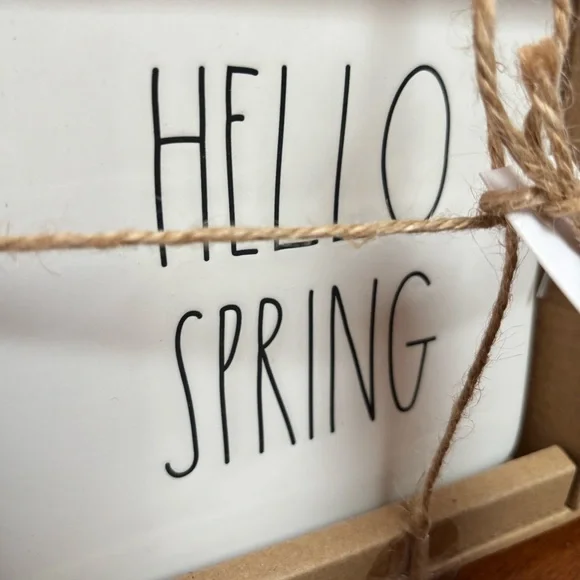 Lot of Two New “Hello Spring” Items by Rae Dunn. - Picture 10 of 11